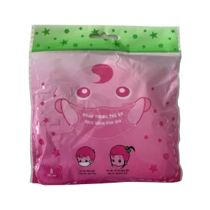 Khẩu trang 3D trẻ em (8 chiếc/gói)